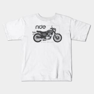 Ride classic 800 bw Kids T-Shirt